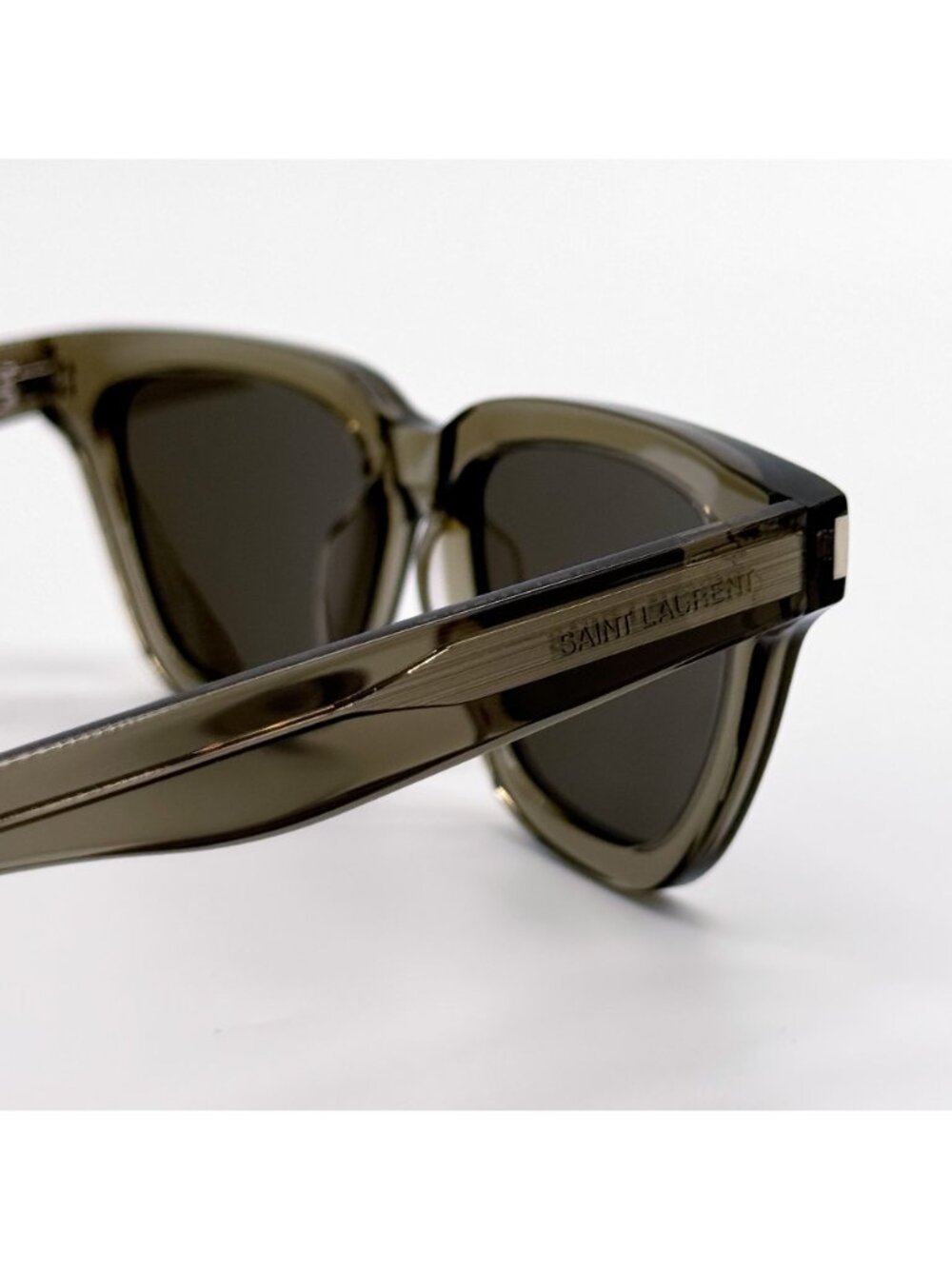 New Saint Laurent Sunglasses SL462 SULPI 020 Brown Grey Eyewear - Picture 9 of 12